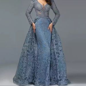 Beautiful blue gown